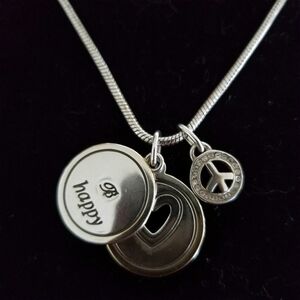 Brighton vintage necklace with charms